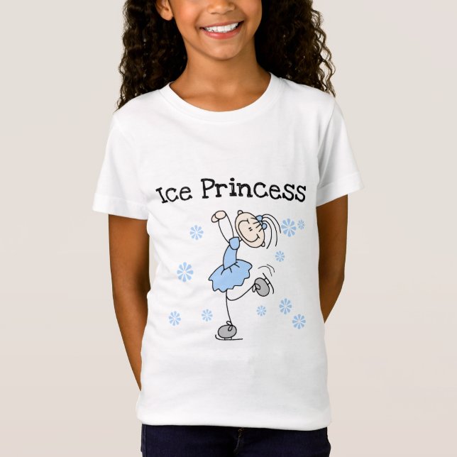 Camiseta Figura princesa da vara do gelo (Frente)