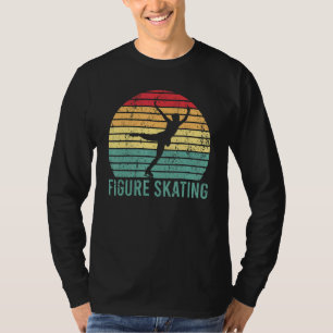 Camiseta Figura Retrô Patinando Vintage Skater Ice Ska