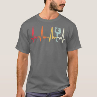 Camiseta Figura retrorreflectora patinando pulso vintage ge
