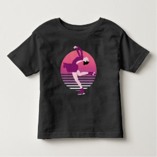 Camiseta Figura Skating Girl - Arte Da Dança De Gelo