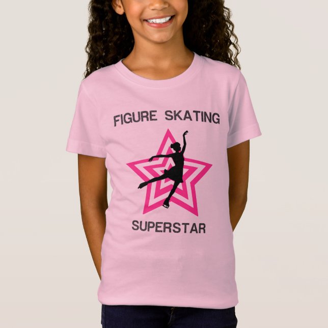Camiseta Figura Skating Superstar Girls T Shirt (Frente)