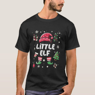 Camiseta Figurando com a Família Elf de Natal Tee L