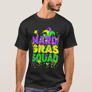 Camiseta Figuras de Figuras do Esquadrão Mardi Gras - Engra