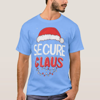 Camiseta Figuras de Natal do Secure Santa Claus