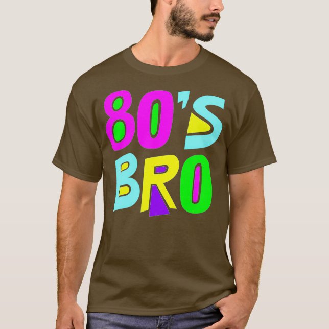 Camiseta Figurino 80s Bro 80S (Frente)