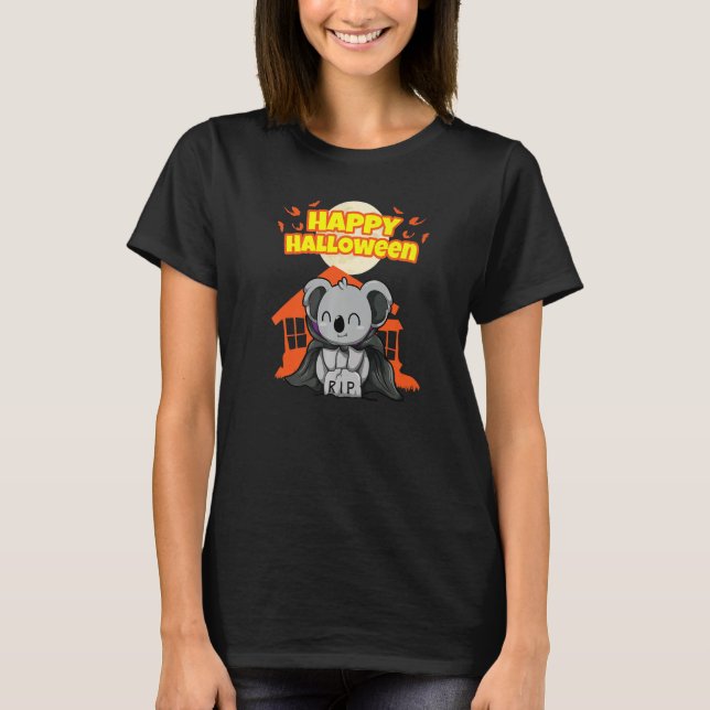 Camiseta Figurino da Festa da Véspera do Feliz Halloween Sc (Frente)