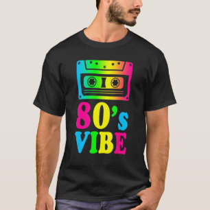 Camiseta Figurino da Festa de 1980 Retro Vintage 80s Vib