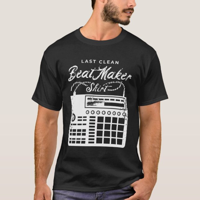 Camiseta Figurino De Beatmaker Para Um Produtor De Música (Frente)