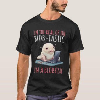Camiseta Figurino De Blobfish Para Kawaii Blobfish E Blobfi