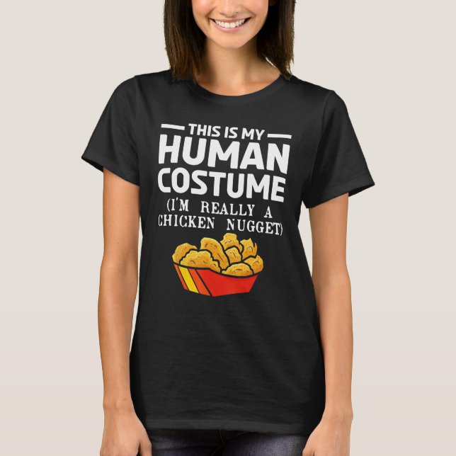 Camiseta Figurino de Comida Rápido Presente Engraçado Galin (Frente)
