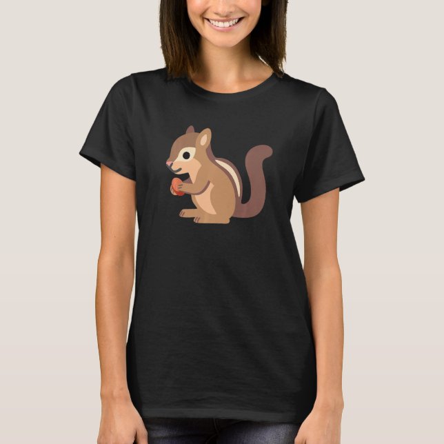 Camiseta Figurino de Esquilo de Chipmunk (Frente)