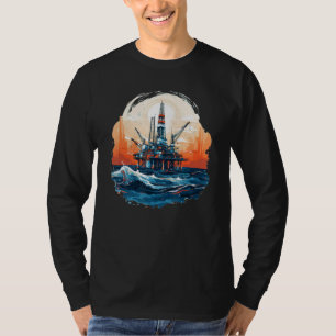 Camiseta Figurino de Furo para Petróleo e Petróleo L