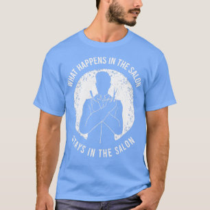 Camiseta Figurino De Hairdresser Para Hairstylist E Barber 