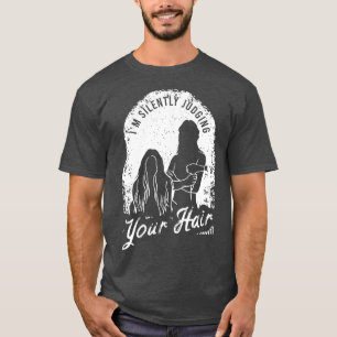 Camiseta Figurino De Hairdresser Para Hairstylist E Barber