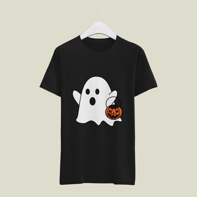 Camiseta Figurino de Halloween do Fantasma Fantasma (Criador carregado)