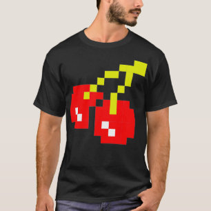 Camiseta Figurino de Halloween do Jogo de Vídeo Pixel Cherr
