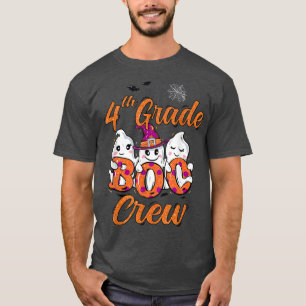 Camiseta Figurino De Halloween Para Crianças Do 4º Ano
