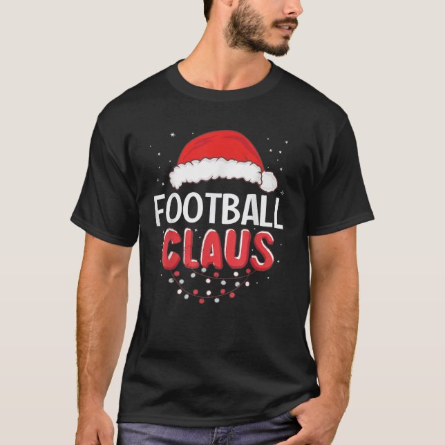 Camiseta Figurino de Natal de Futebol Papai Noel T (Frente)