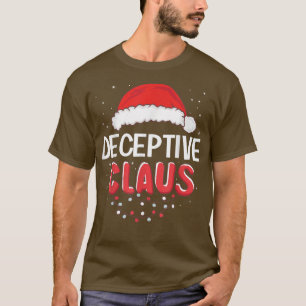 Camiseta Figurino de Natal Decepcionante do Papai Noel