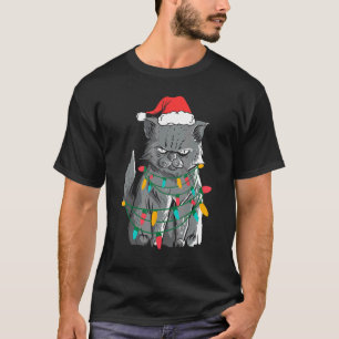 Camiseta Figurino de Natal Gato Rumpy Suado Feio