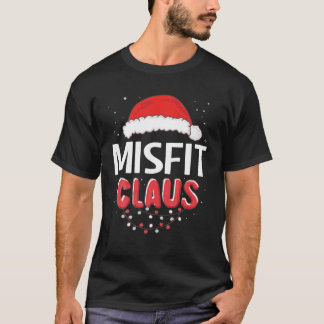 Camiseta Figurino de Natal Misfit Santa Claus