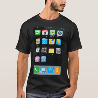 Camiseta Figurino do celular Smartphone Mobile App Hallowee