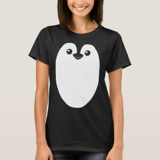 Camiseta Figurino do Dia das Bruxas de Pinguim para Homens