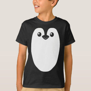 Camiseta Figurino do Dia das Bruxas de Pinguim para Homens