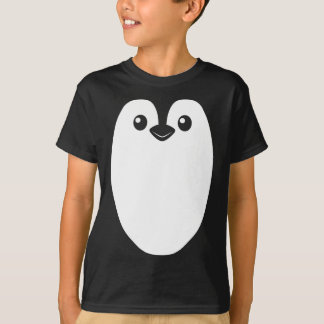 Camiseta Figurino do Dia das Bruxas de Pinguim para Homens