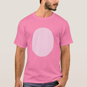Camiseta Figurino Rosa Suíno Cinza Rosa Vestido Fúria