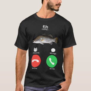 Camiseta Fih Chamando-me Lembrar Recusar Mensagem Aceitar T