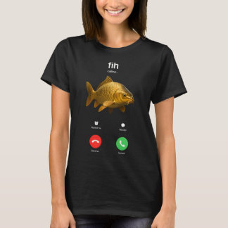 Camiseta Fih Chamando Meme de Peixe Escrito Errado