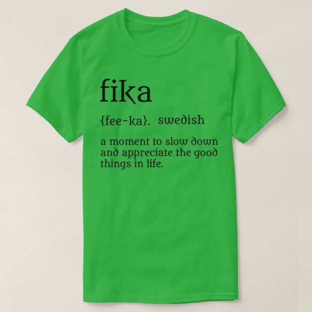 Camiseta Fika (Frente do Design)