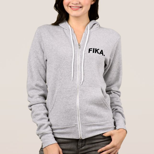 Camiseta FIKA Bold Hoodie (Frente)