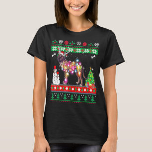 Camiseta Fila Brasileiro Luz de Natal Cão de Natal