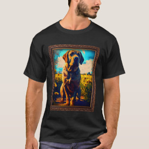 Camiseta Fila Brasileiro Pintando Flor de Girassol Mãe Mulh