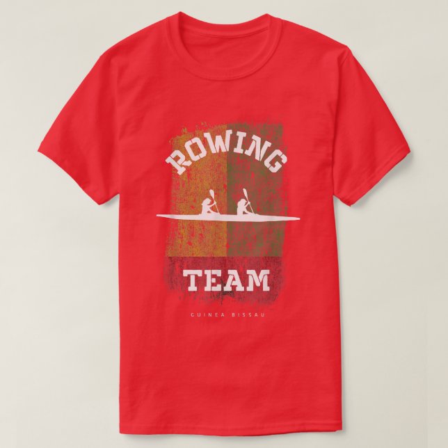 Camiseta Fila de Ordenadores da Guiné Bissau (Frente do Design)