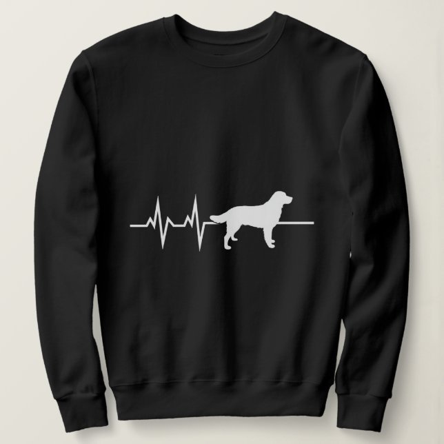 Camiseta Fila de pulsação de cão (Frente do Design)