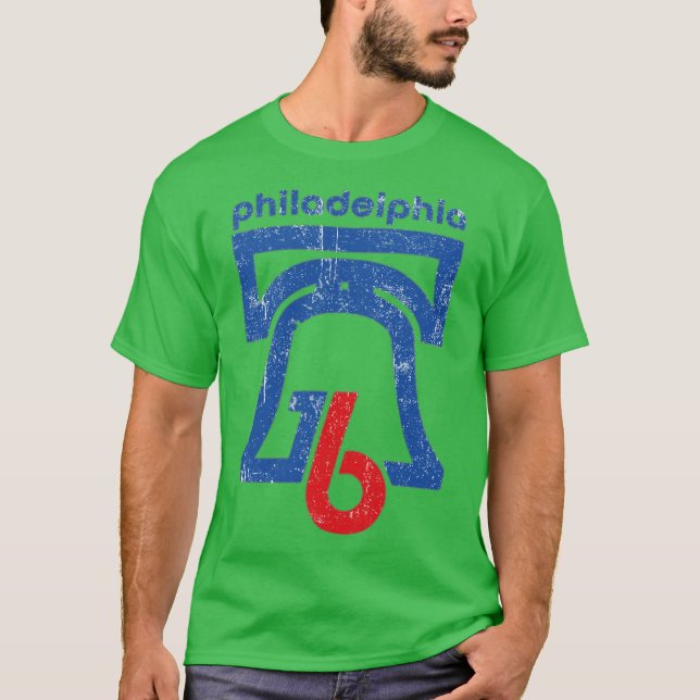 Camiseta Filadélfia "76 America 200 Year Bicentenal 177 (Frente)