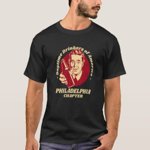 Camiseta Filadélfia Capítulo Daytime Drinkers Beer Brew