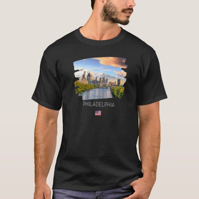 Camiseta Filadélfia EUA (Frente)
