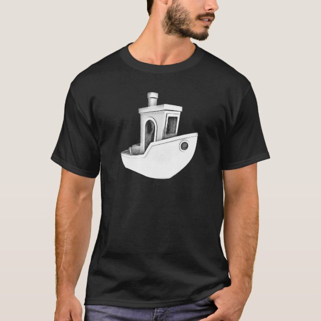 Camiseta Filamento de Impressão 3d Comprido para Impressora (Frente)
