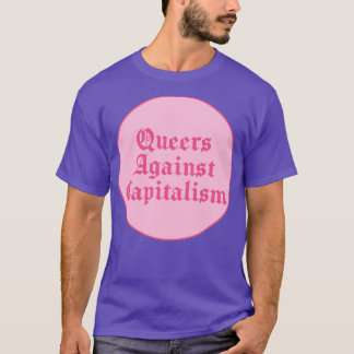 Camiseta Filas contra o capitalismo