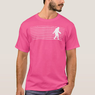 Camiseta Filas de Illusão Ópticas Bigfoot Criptografia de A