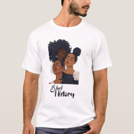 Camiseta Filas Melanin do Mês da História Negra