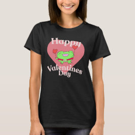 Camiseta Filbert sending you good wishes on valentine