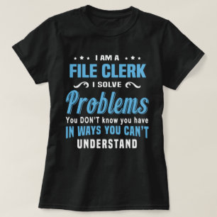 Camiseta File Clerk