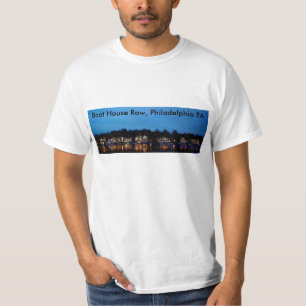 Camiseta Fileira da casa de barco, PA de Philadelphfia