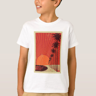 Camiseta Fileira da palmeira