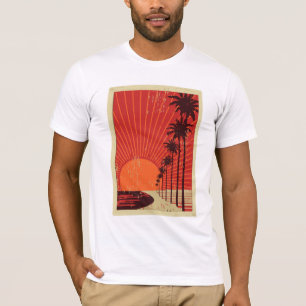 Camiseta Fileira da palmeira